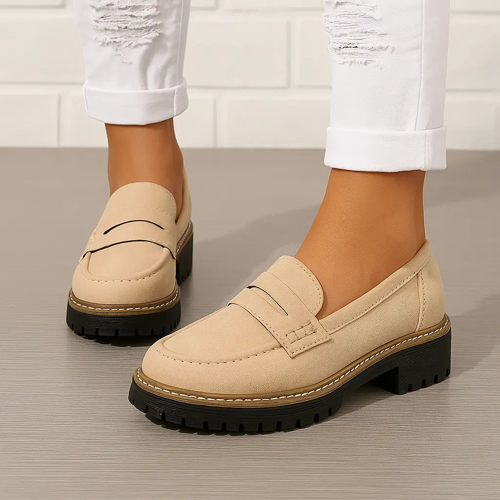 NADIA™ | Mocassins intemporels en daim