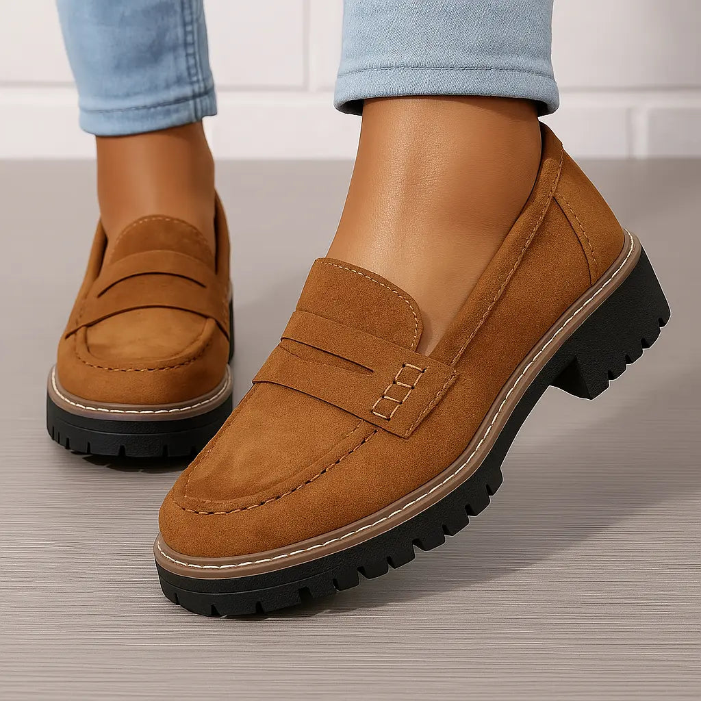 NADIA™ | Mocassins intemporels en daim