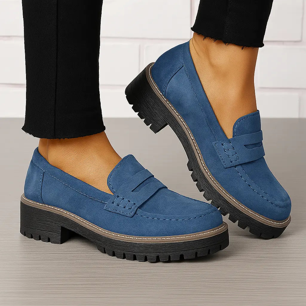 NADIA™ | Mocassins intemporels en daim