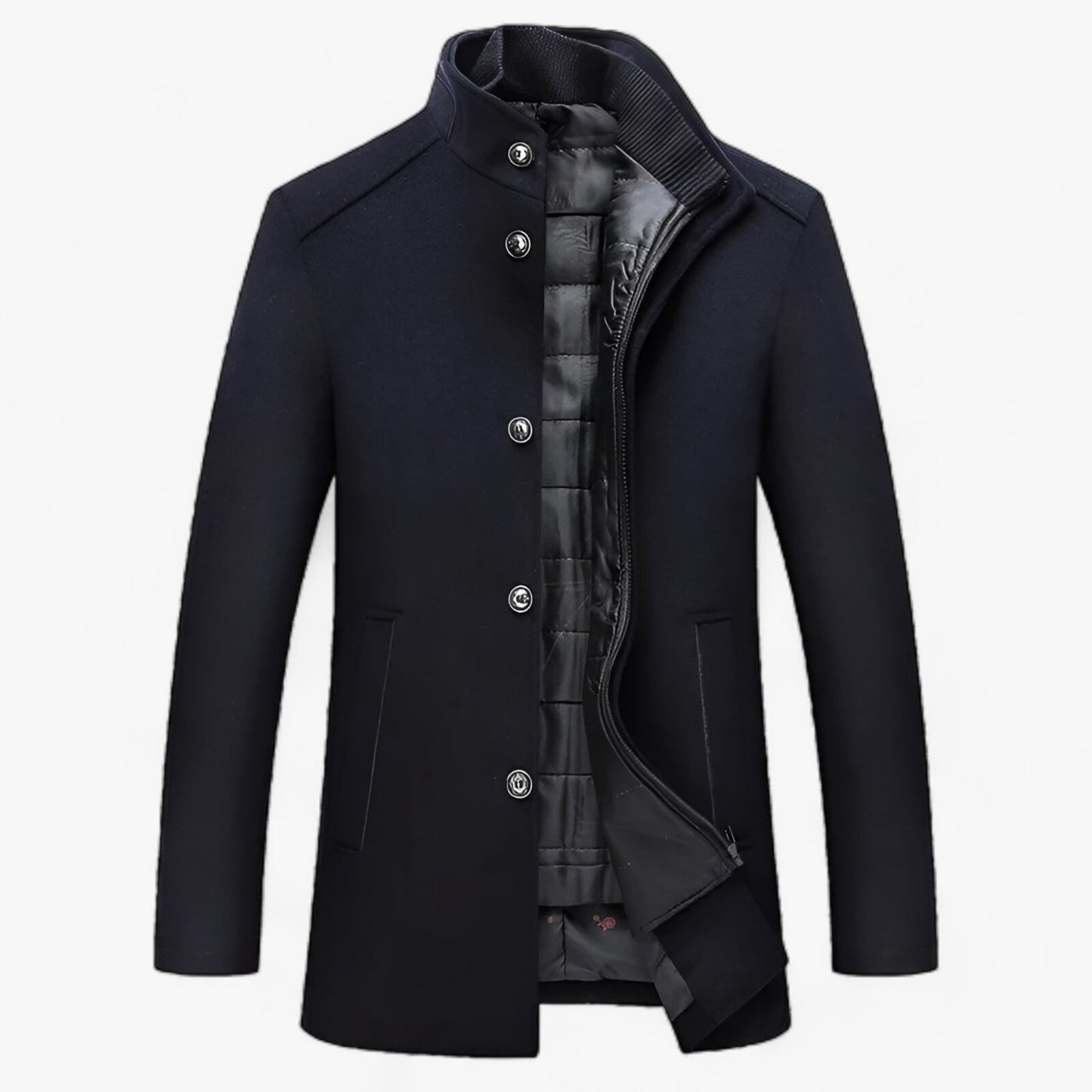 Alex | Manteau trench en laine décontracté