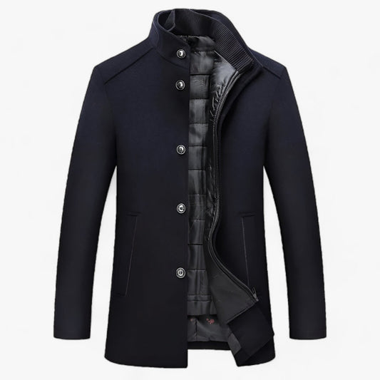 Alex | Manteau trench en laine décontracté