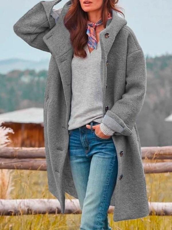 Isabelle | Élégant manteau long d’hiver