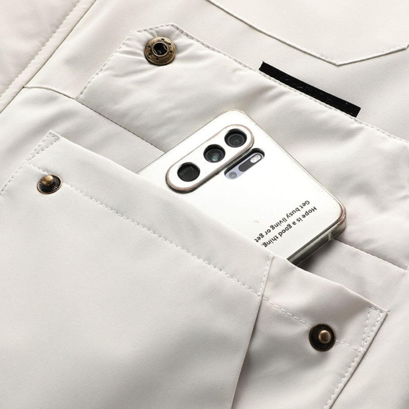 FYOW™ | Veste imperméable pour homme idéale pour l’automne et l’hiver