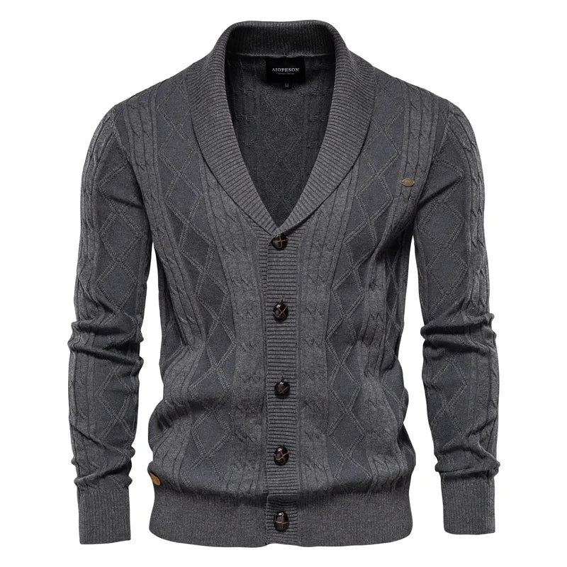 Olivier | Cardigan homme élégant à boutons