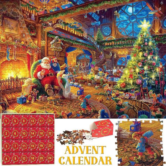 Calendrier de l'Avent Puzzle de Luxe