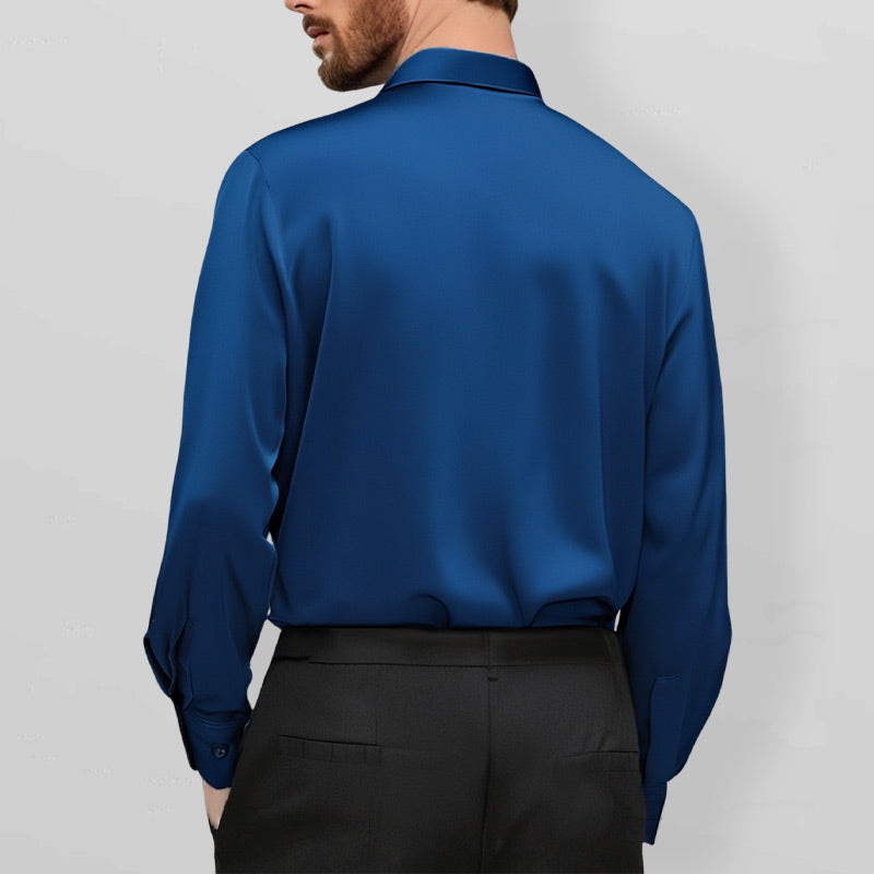 Chemise stretch élégante sans plis