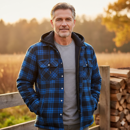 Arend – Manteau Chaud pour Homme en Mélange de Laine Premium