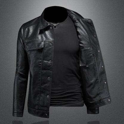 MIKA™ | Veste de Motard en Cuir