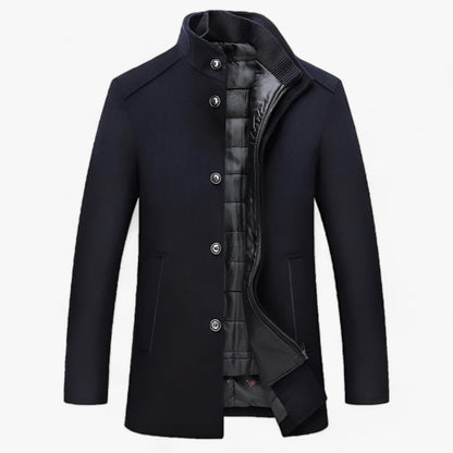 Alex | Manteau trench en laine décontracté