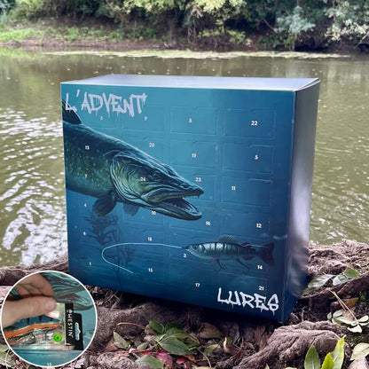 Revere | Calendrier de l’Avent Pêche Carnassier – 24 Leurres Exclusifs 🎣