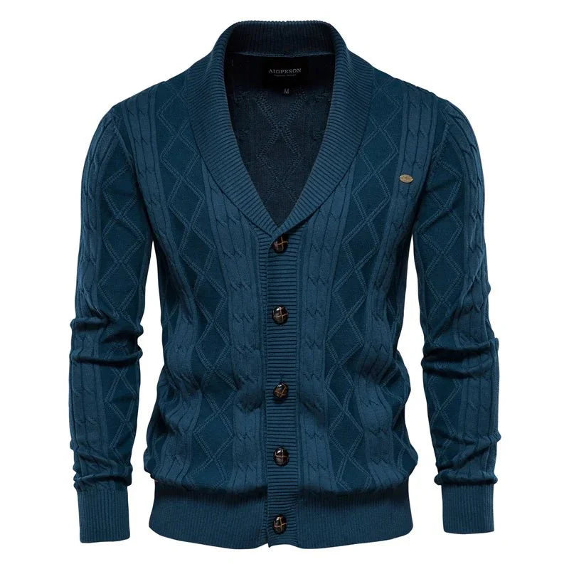 Olivier | Cardigan homme élégant à boutons