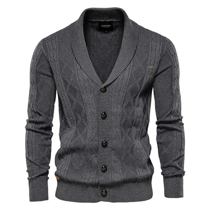 Olivier | Cardigan homme élégant à boutons