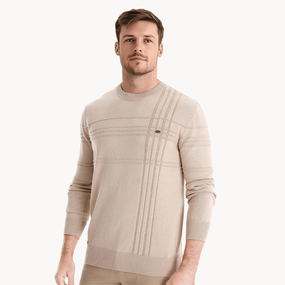 Gabriel | Pull homme à carreaux élégant